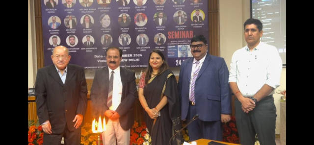 Panelist at Digital Dignity Seminar by IADR by Dr. Deepika and Dr. Shyam Raghunandan