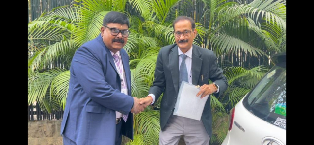 at Digital Dignity Seminar by IADR by Dr. Deepika and Dr. Shyam Raghunandan
