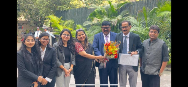 at Digital Dignity Seminar by IADR by Dr. Deepika and Dr. Shyam Raghunandan
