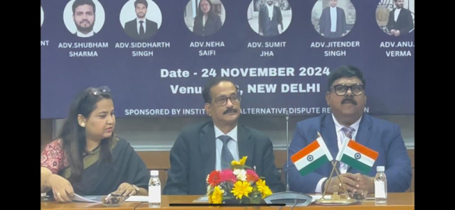at Digital Dignity Seminar by IADR by Dr. Deepika and Dr. Shyam Raghunandan